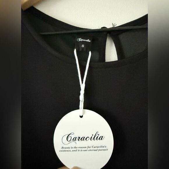 NWT Amazon Caracilia Sleeveless Wide Leg Jumpsuit in Black Size S - Picture 8 of 9